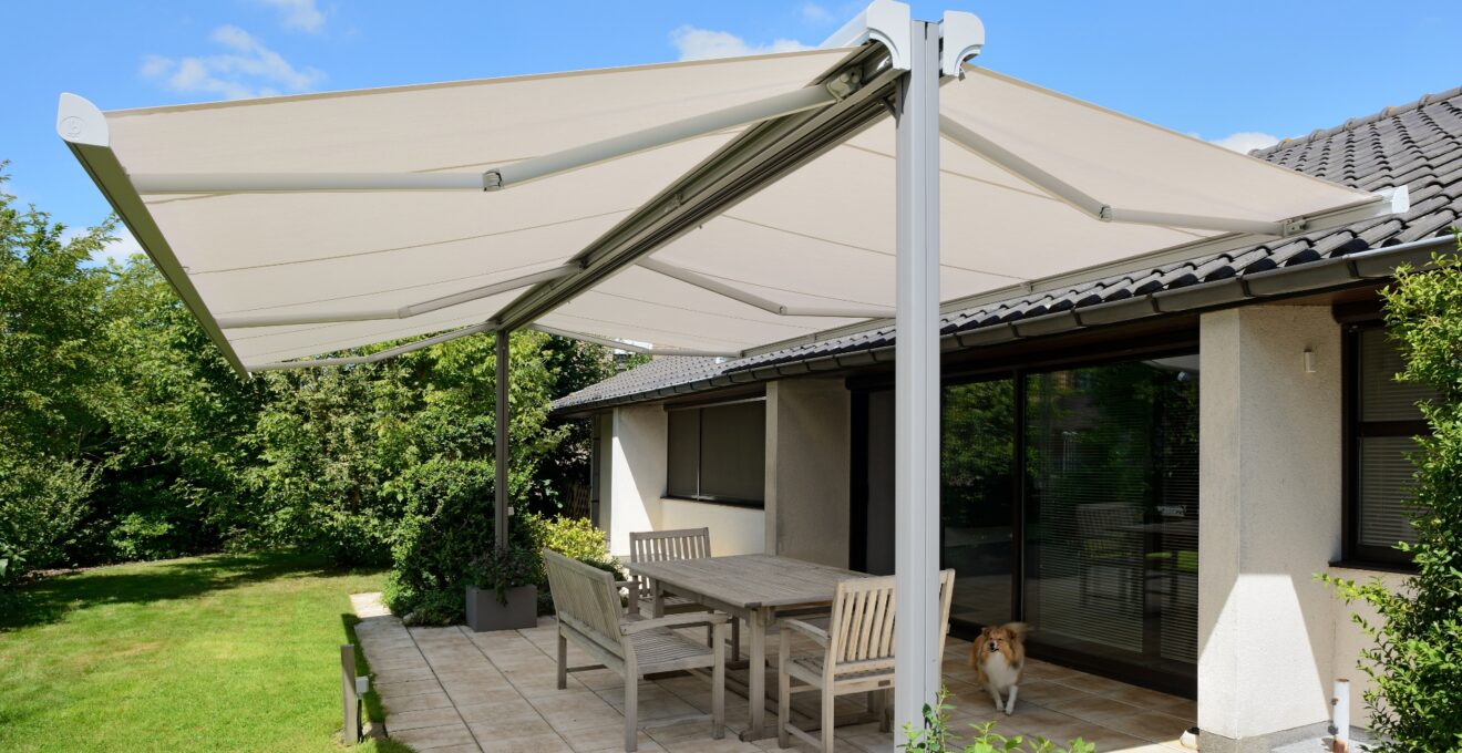 toldo a dos aguas