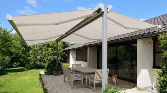 toldo a dos aguas